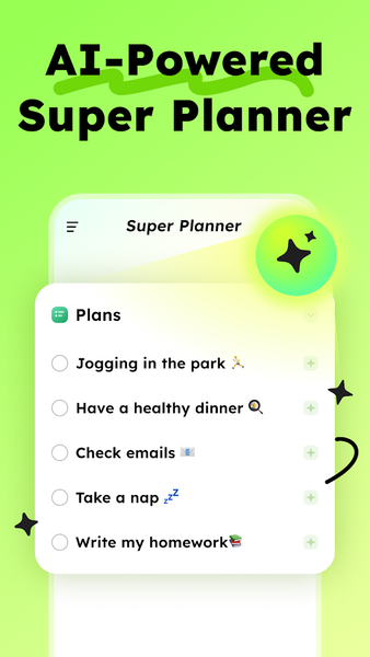 Super Planner: ADHD Routine AI - عکس برنامه موبایلی اندروید