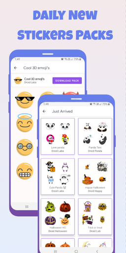 Animated Stickers for WAStickerApps - Image screenshot of android app