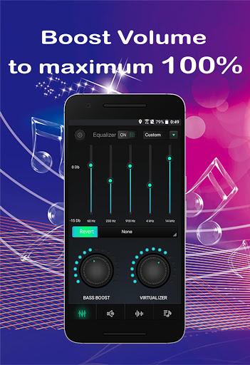 Equalizer Sound Booster Volume Booster for Android - Image screenshot of android app