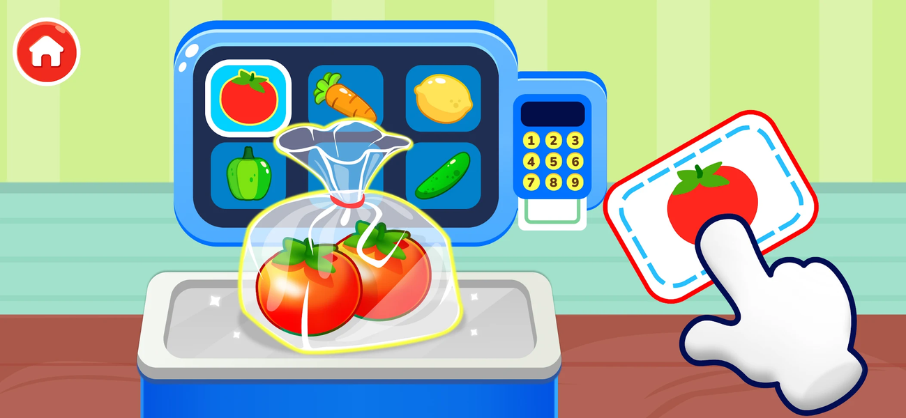 Supermarket Games for Kids 2-5 - Gameplay image of android game