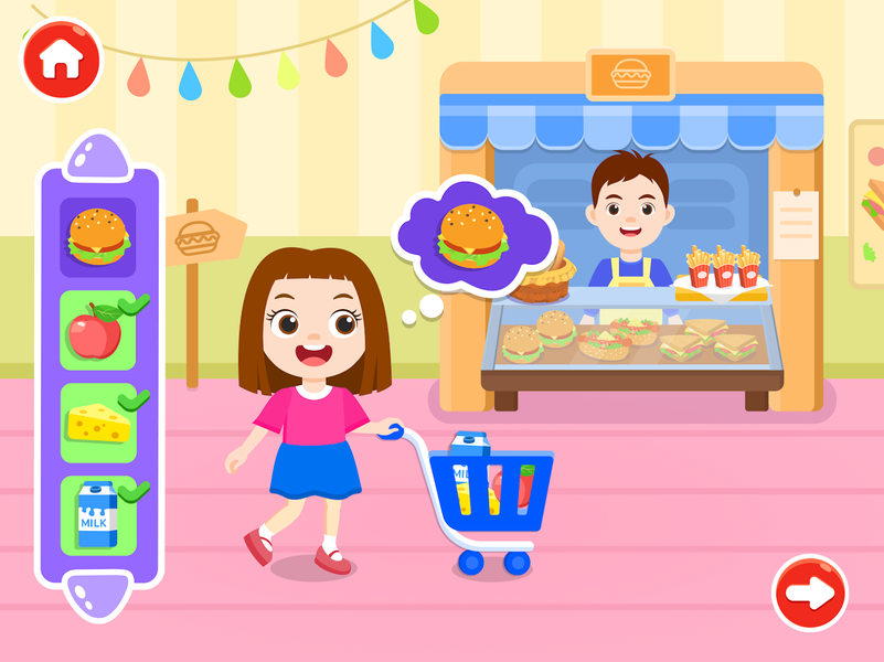 Supermarket Games for Kids ۲-۵ - عکس بازی موبایلی اندروید