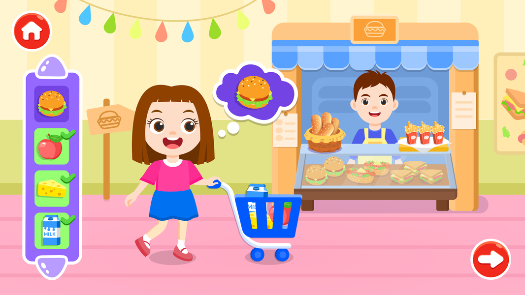 Supermarket Games for Kids ۲-۵ - عکس بازی موبایلی اندروید
