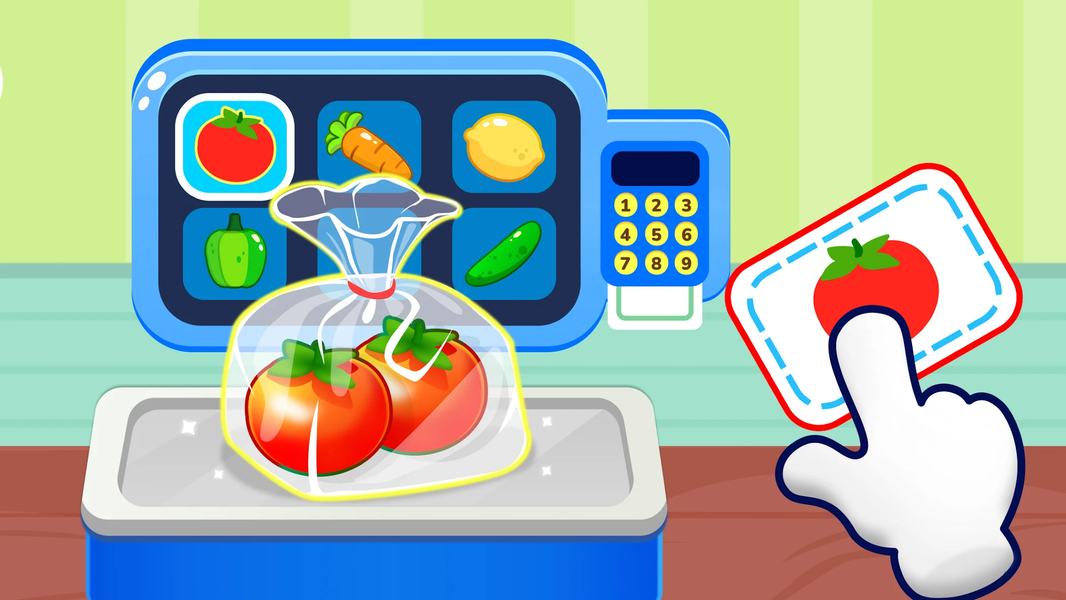 Supermarket Games for Kids ۲-۵ - عکس بازی موبایلی اندروید