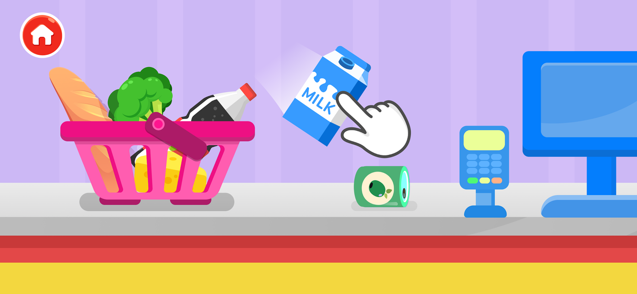 Supermarket Games for Kids ۲-۵ - عکس بازی موبایلی اندروید