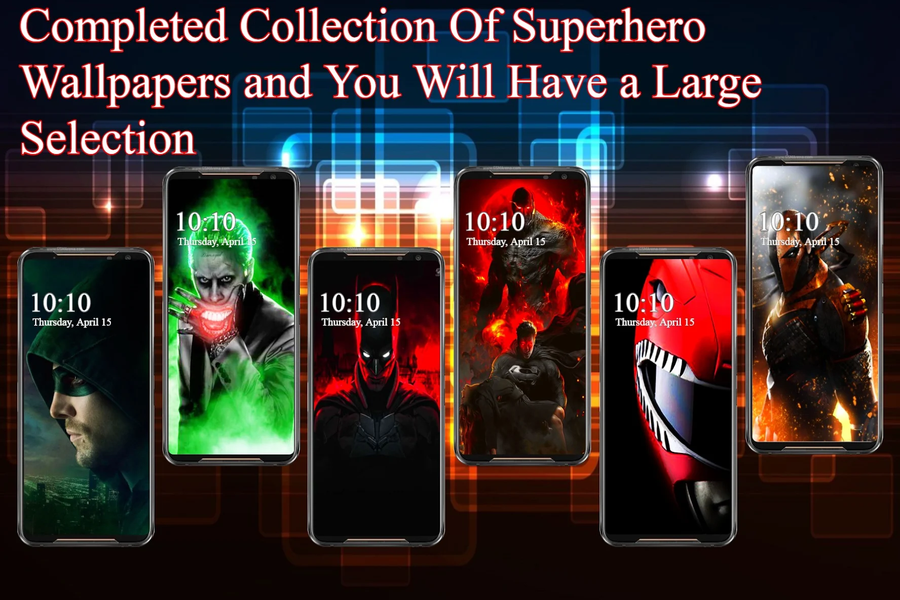 SuperHeroes Wallpaper 4K HD - عکس برنامه موبایلی اندروید