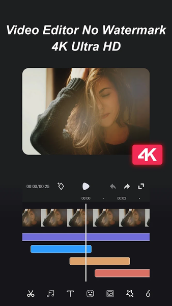 Video Editor No Watermark Make - عکس برنامه موبایلی اندروید