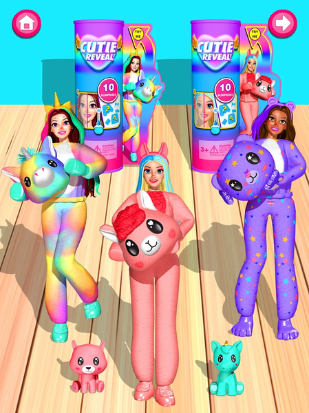 Cutie Reveal Doll Unbox Games - عکس بازی موبایلی اندروید