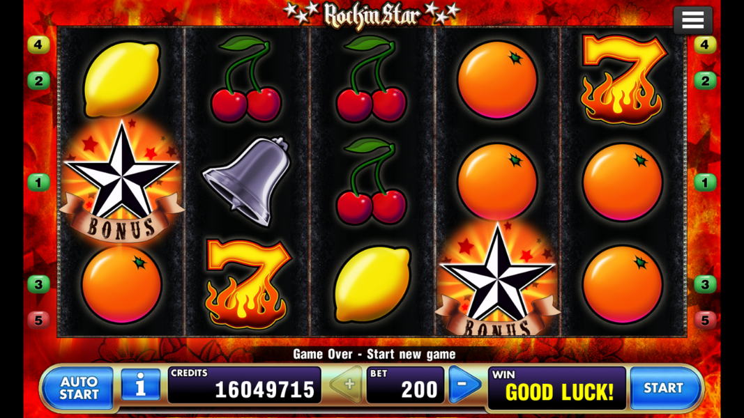 Rockin Star Slot - عکس بازی موبایلی اندروید