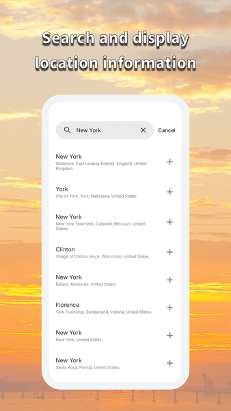SunnyWeather - عکس برنامه موبایلی اندروید