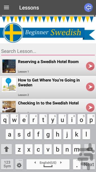 Swedish Speaking - Image screenshot of android app