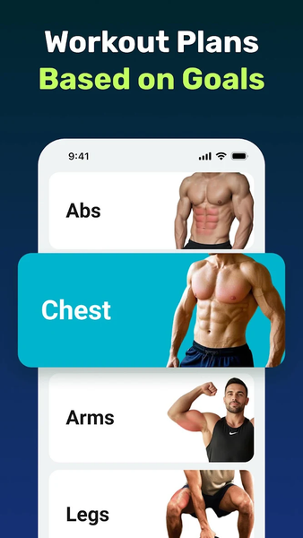 Men Workout at Home - Image screenshot of android app