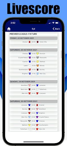 LiveScore And Match Highlights - Image screenshot of android app