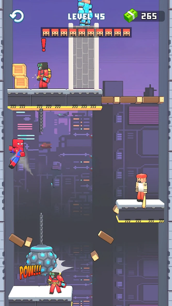Web Shooter Game: Spider Hero - Gameplay image of android game