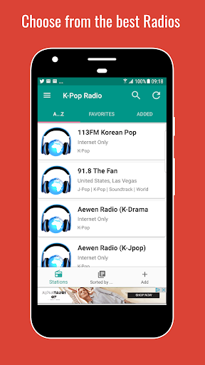 K-POP Radio - عکس برنامه موبایلی اندروید