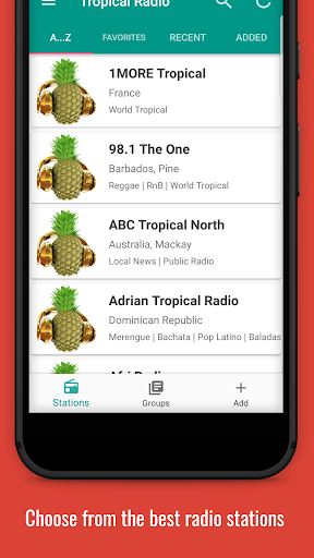 Tropical Music Radio - عکس برنامه موبایلی اندروید