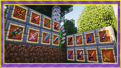 Sword mods for minecraft pe - Image screenshot of android app