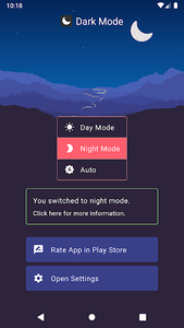 Dark Mode - Image screenshot of android app