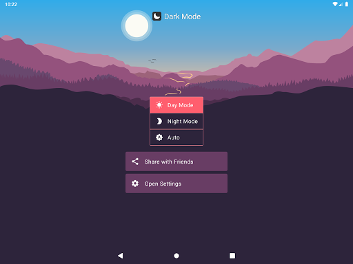 Dark Mode - عکس برنامه موبایلی اندروید
