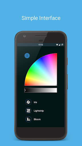 Hue Light - Philips Hue App - Image screenshot of android app