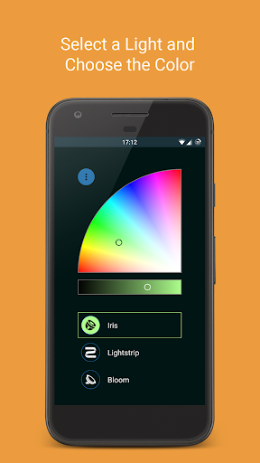 Hue Light - Philips Hue App - Image screenshot of android app