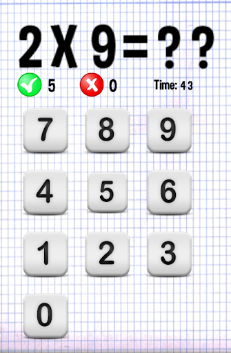 multiplication game - عکس بازی موبایلی اندروید