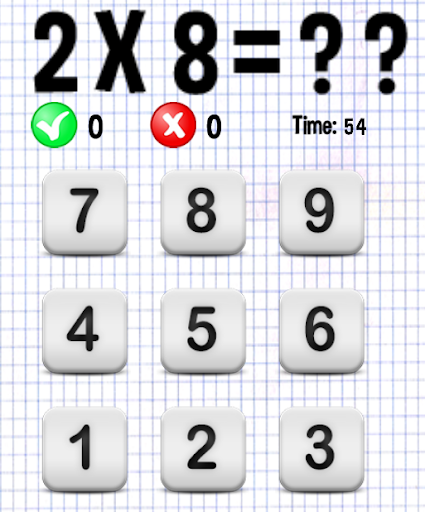 multiplication game - عکس بازی موبایلی اندروید