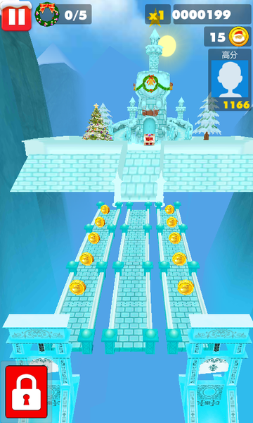 Santa Run - عکس بازی موبایلی اندروید