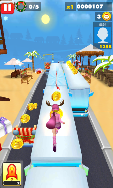 Santa Run - عکس بازی موبایلی اندروید