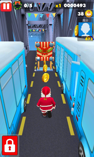 Santa Run - عکس بازی موبایلی اندروید