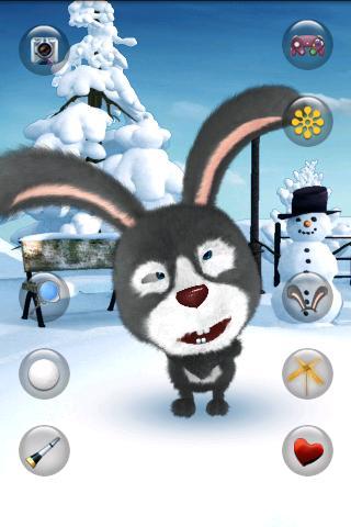 Talking Bunny - Image screenshot of android app