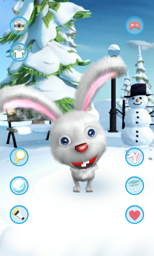 Talking Bunny – Virtual Pet - Image screenshot of android app