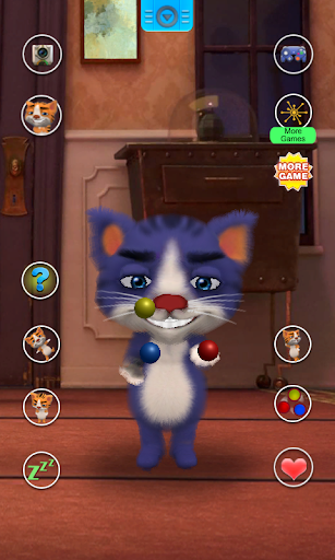 Talking Cat: Smart Virtual Pet - Image screenshot of android app