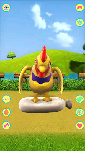 Talking Chicken - Image screenshot of android app