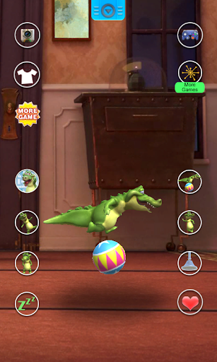 Talking Bath Crocodile - Image screenshot of android app