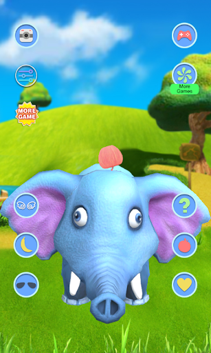 Talking Elephant - Image screenshot of android app
