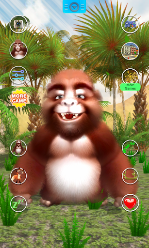Talking Gorilla - Image screenshot of android app