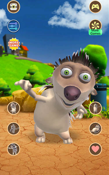 Talking Hedgehog - عکس برنامه موبایلی اندروید