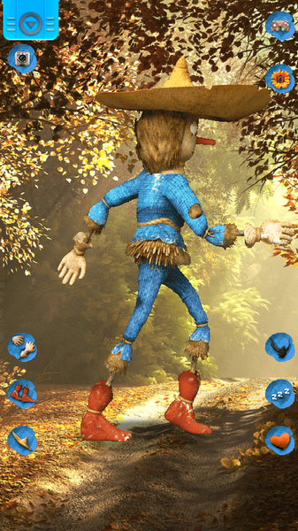 Talking Scarecrow - Image screenshot of android app