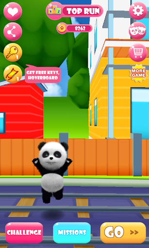 Panda Run - Gameplay image of android game