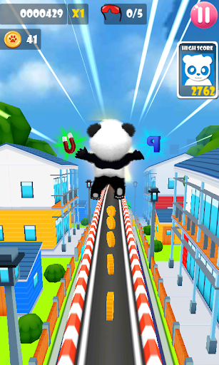 Panda Run - Gameplay image of android game