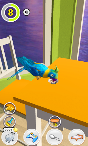 My Talking Parrot - Image screenshot of android app