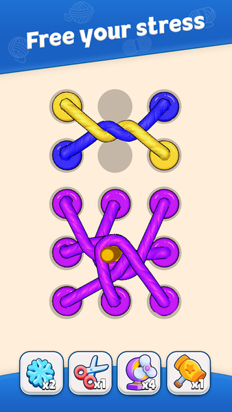 Twisted Knot: Untie Master - عکس بازی موبایلی اندروید