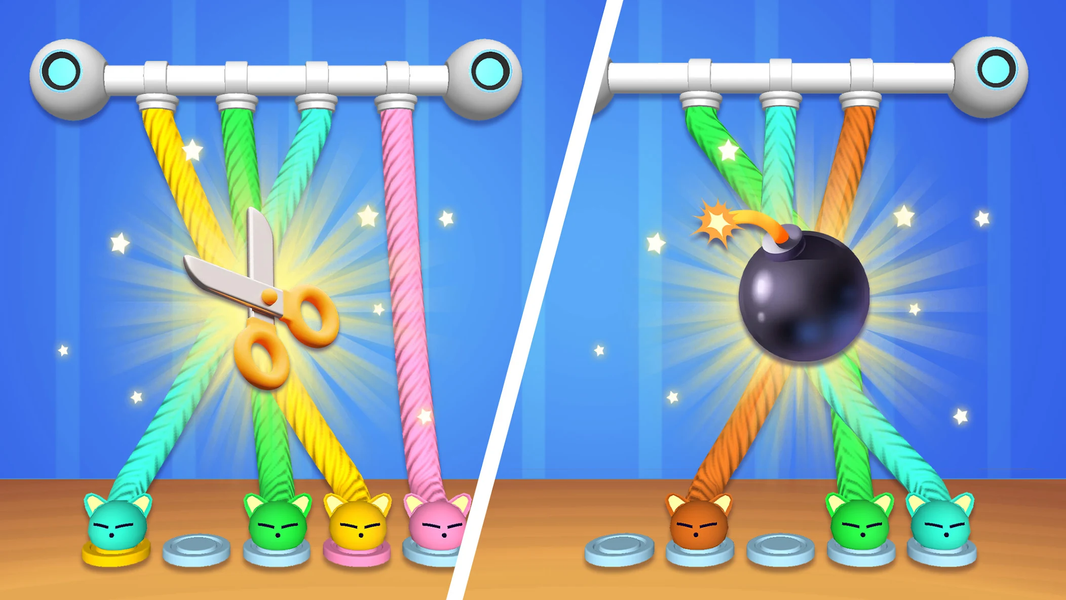 Tangle Go 3D: Untie The Knot - Gameplay image of android game