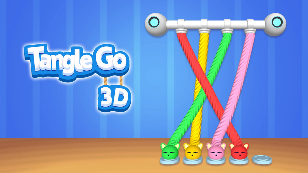 Tangle Go ۳D: Untie The Knot - عکس بازی موبایلی اندروید