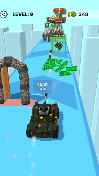 Tank N Run: Modern Army Race - عکس برنامه موبایلی اندروید