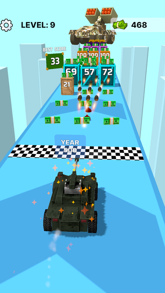 Tank N Run: Modern Army Race - عکس برنامه موبایلی اندروید