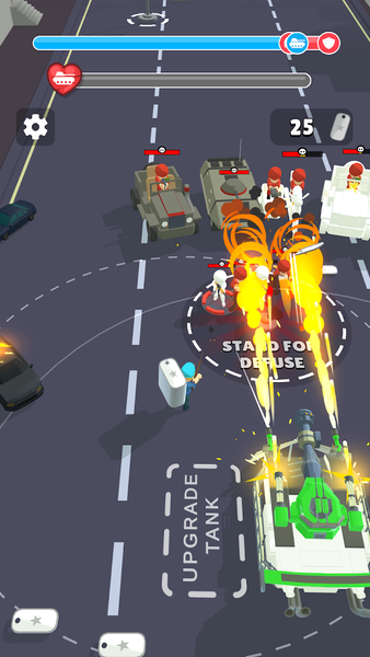 Tank Commander ۳D: Army Rush! - عکس بازی موبایلی اندروید