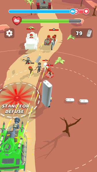Tank Commander ۳D: Army Rush! - عکس بازی موبایلی اندروید
