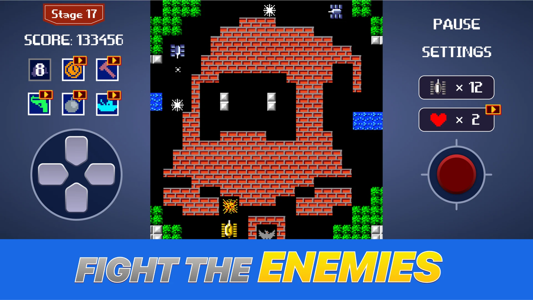 Retro Tank Combat - عکس بازی موبایلی اندروید