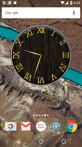 Simple Clock Widget - عکس برنامه موبایلی اندروید